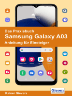 Das Praxisbuch Samsung Galaxy A03 - Anleitung für Einsteiger