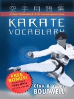 Karate Vocabulary