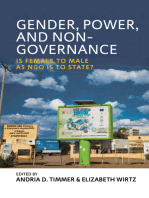 Gender, Power, and Non-Governance: Is Female to Male as NGO Is to State?