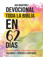 Toda La Biblia En 62 Días - Volumen 1 (Devocional)