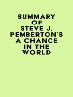 Summary of Steve J. Pemberton's A Chance in the World