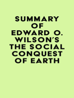 Summary of Edward O. Wilson's The Social Conquest of Earth