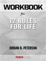 Workbook on 12 Rules For Life: An Antidote To Chaos by Jordan B. Peterson (Fun Facts & Trivia Tidbits)