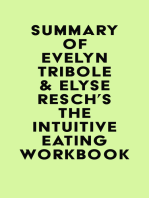 Summary of Evelyn Tribole & Elyse Resch's The Intuitive Eating Workbook