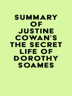 Summary of Justine Cowan's The Secret Life of Dorothy Soames