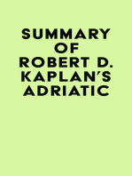 Summary of Robert D. Kaplan's Adriatic