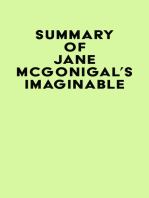 Summary of Jane McGonigal's Imaginable