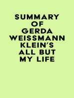Summary of Gerda Weissmann Klein's All But My Life