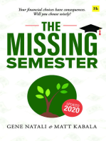 The Missing Semester: Your financial choices have consequences. Will you choose wisely?