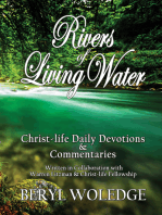Rivers of Living Water: Christ-life Daily Devotions & Commentaries