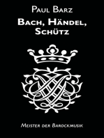 Bach, Händel, Schütz