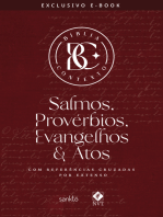 Bíblia Contexto - Salmos & Provérbios, Evangelhos & Atos