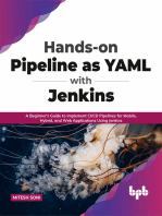 Hands-on Pipeline as YAML with Jenkins: A Beginner's Guide to Implement CI/CD Pipelines for Mobile, Hybrid, and Web Applications Using Jenkins (English Edition)