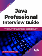 Java Professional Interview Guide: Learn About Java Interview Questions and Practise Answering About Concurrency, JDBC, Exception Handling, Spring, and Hibernate