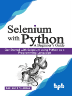 Selenium with Python - A Beginner’s Guide: Get started with Selenium using Python as a programming language