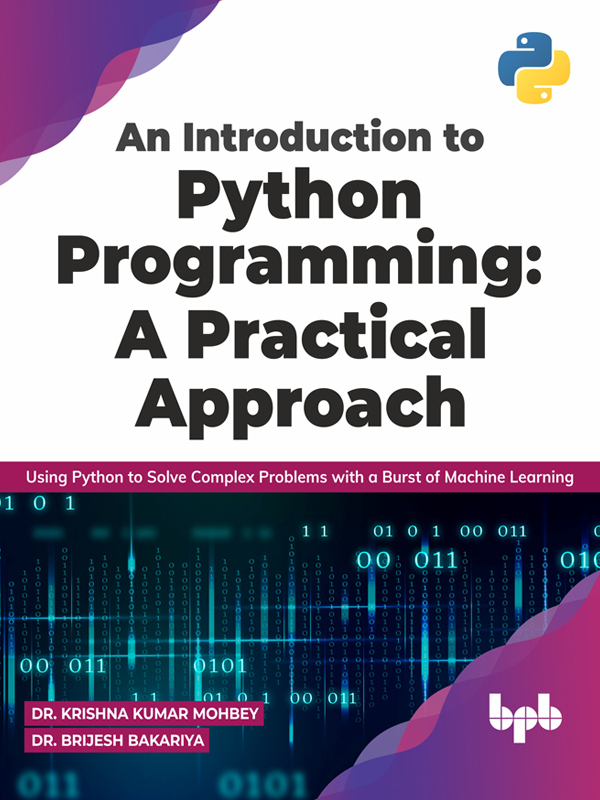 An Introduction to Python Programming: A Practical Approach by Dr ...