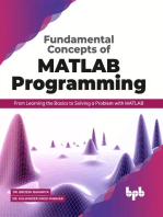 Fundamental Concepts of MATLAB Programming: From Learning the Basics to Solving a Problem with MATLAB