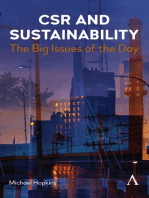 CSR and Sustainability: The Big Issues of the Day