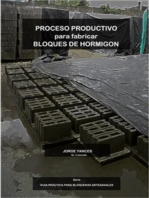 Proceso Productivo para Fabricar Bloques de Hormigón