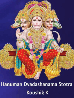 Hanuman Dvadashanama Stotram: Twelve Names of Hanuman From Parashara Samhita