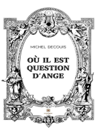 Où il est question d’ange: Théâtre