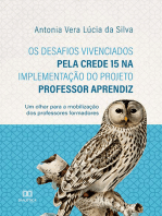 Os desafios vivenciados pela CREDE 15 na implementação do projeto professor aprendiz:  um olhar para a mobilização dos professores formadores