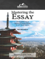 Mastering the Essay: Advanced Writing and Historical Thinking Skills for AP* World History