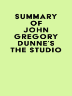 Summary of John Gregory Dunne's The Studio