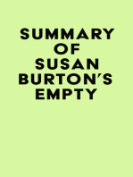 Summary of Susan Burton's Empty