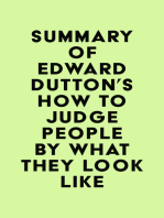 Summary of Edward Dutton's How to Judge People by What They Look Like
