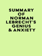 Summary of Norman Lebrecht's Genius & Anxiety