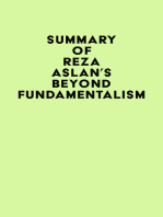 Summary of Reza Aslan's Beyond Fundamentalism