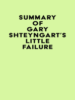 Summary of Gary Shteyngart's Little Failure