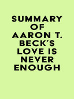 Summary of Aaron T. Beck's Love Is Never Enough