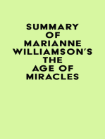 Summary of Marianne Williamson's The Age of Miracles