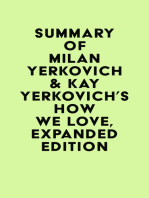 Summary of Milan Yerkovich & Kay Yerkovich's How We Love, Expanded Edition