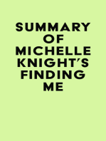 Summary of Michelle Knight's Finding Me