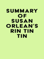 Summary of Susan Orlean's Rin Tin Tin