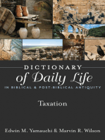 Dictionary of Daily Life in Biblical & Post-Biblical Antiquity