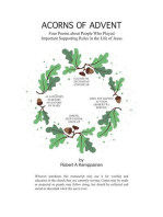 Acorns of Advent Four Poems About People Who Played Important Supporting Roles in the Life of Jesus