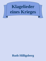 Klagelieder eines Krieges: eine Gebetssammlung von Ruth Hilligsberg