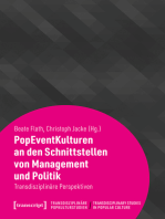 PopEventKulturen an den Schnittstellen von Management und Politik: Transdisziplinäre Perspektiven