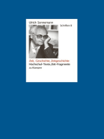 Schriften / Zeit, Geschichte, Zeitgeschichte. Schriften 8: Zeit-Fragmente, Hochschul-Texte