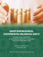 Grup empresarial cooperatiu Valencià-GECV: Un balance de lo aprendido en la principal iniciativa mondragoniana de la Comunidad Valenciana