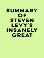 Summary of Steven Levy's Insanely Great