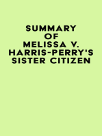 Summary of Melissa V. Harris-Perry's Sister Citizen