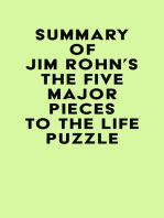 Summary of Jim Rohn's The Five Major Pieces to the Life Puzzle