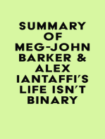 Summary of Meg-John Barker & Alex Iantaffi's Life Isn't Binary
