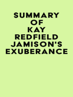 Summary of Kay Redfield Jamison's Exuberance