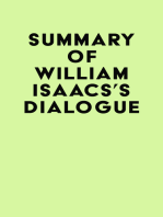 Summary of William Isaacs's Dialogue